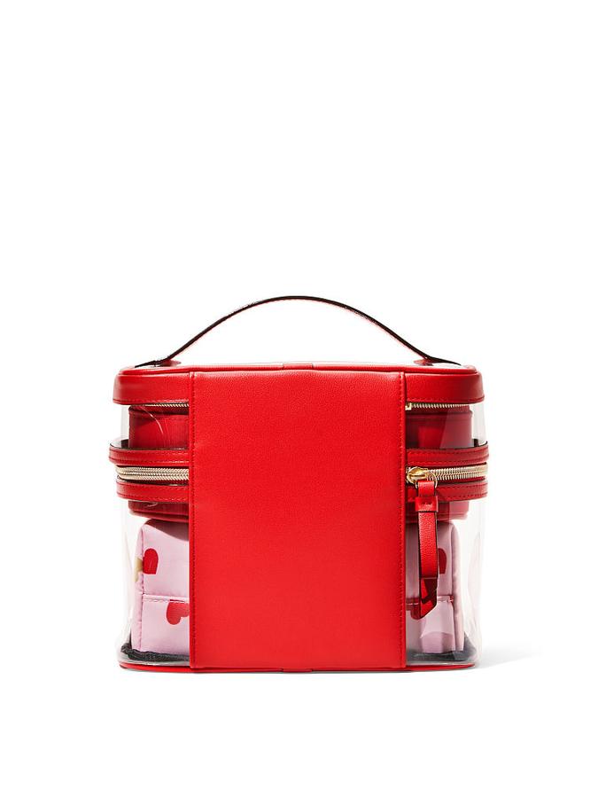 The Victoria 4-in-1 Train Case Pink image number 1