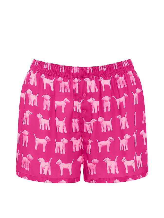 Silky Sleep Boxy Pajama Shorts image number 2