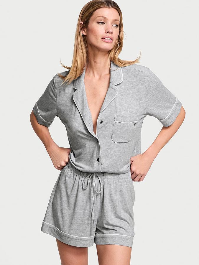 Modal Soft Short Pajama Set image number 0
