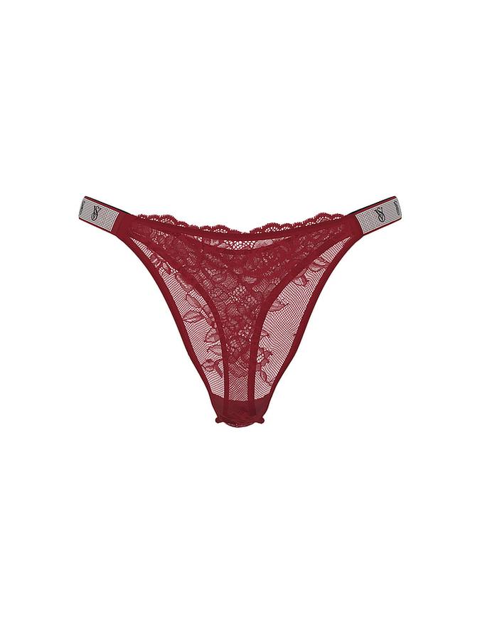 Shine Strap Rose Lace Panty image number 2