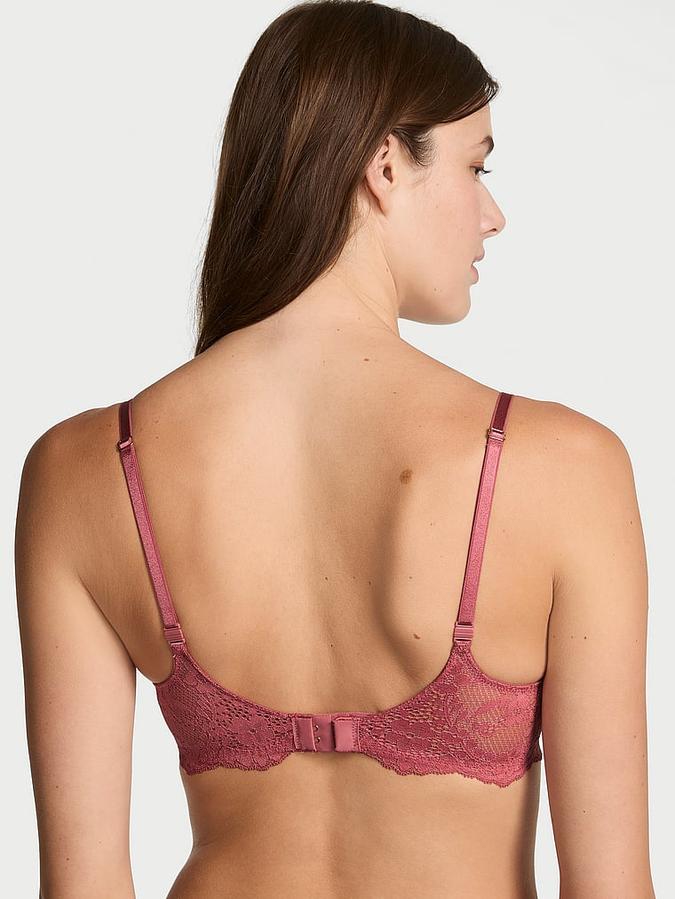 Smooth & Lace Lightly Lined Classic Coverage Demi Bra image number 1
