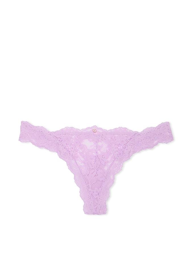 Lace Thong Panty image number 1