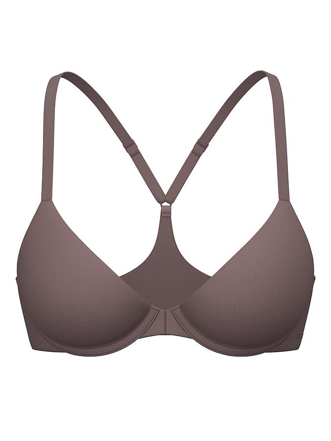 Secret Front-Close Ultra Lightly Lined Racerback Demi Bra image number 2