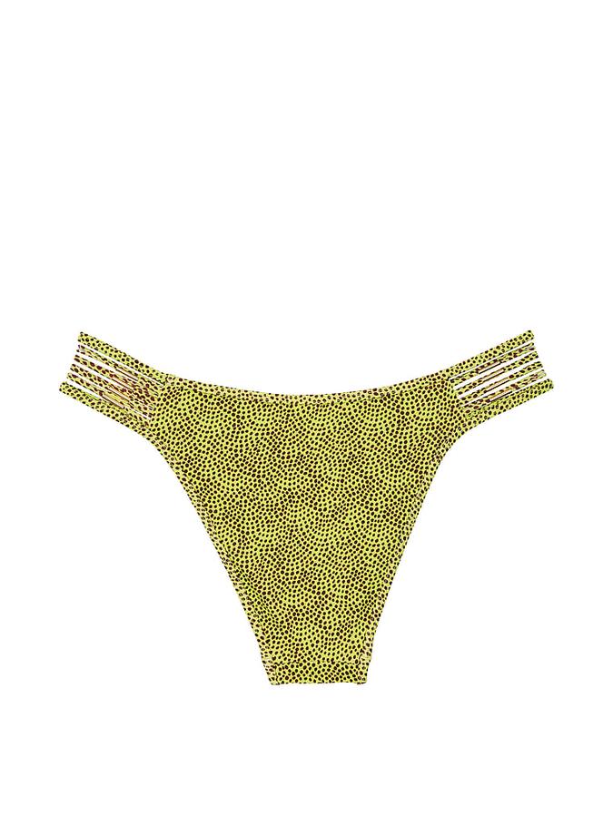 VS Archives Strappy Hardware Brazilian Bikini Bottom image number 0