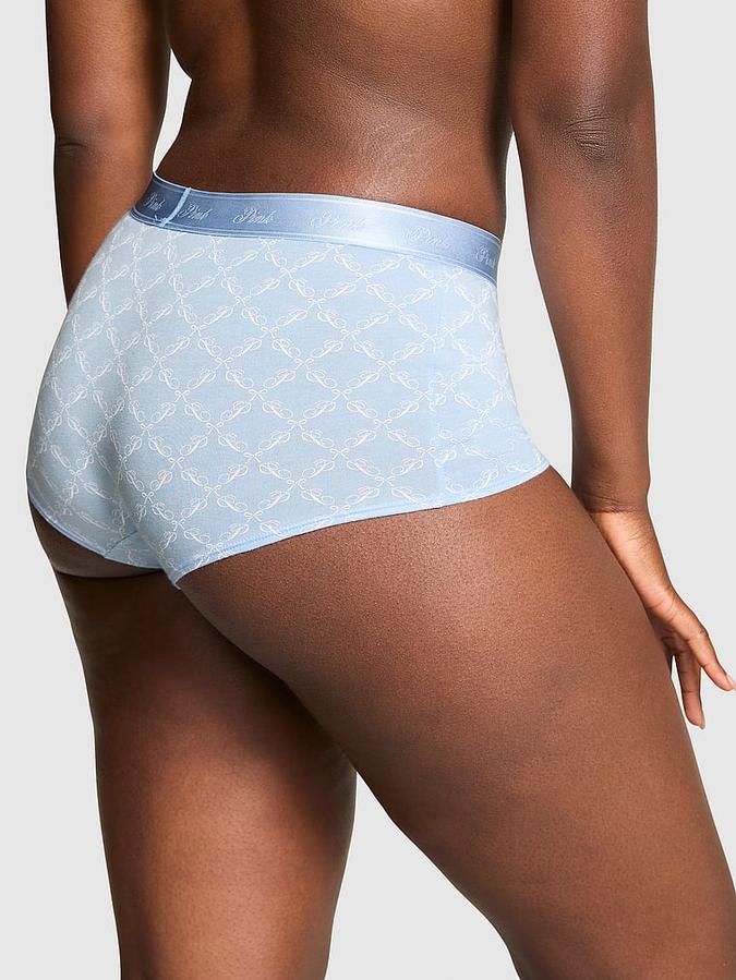 Logo Cotton Boyshort Panty image number 1