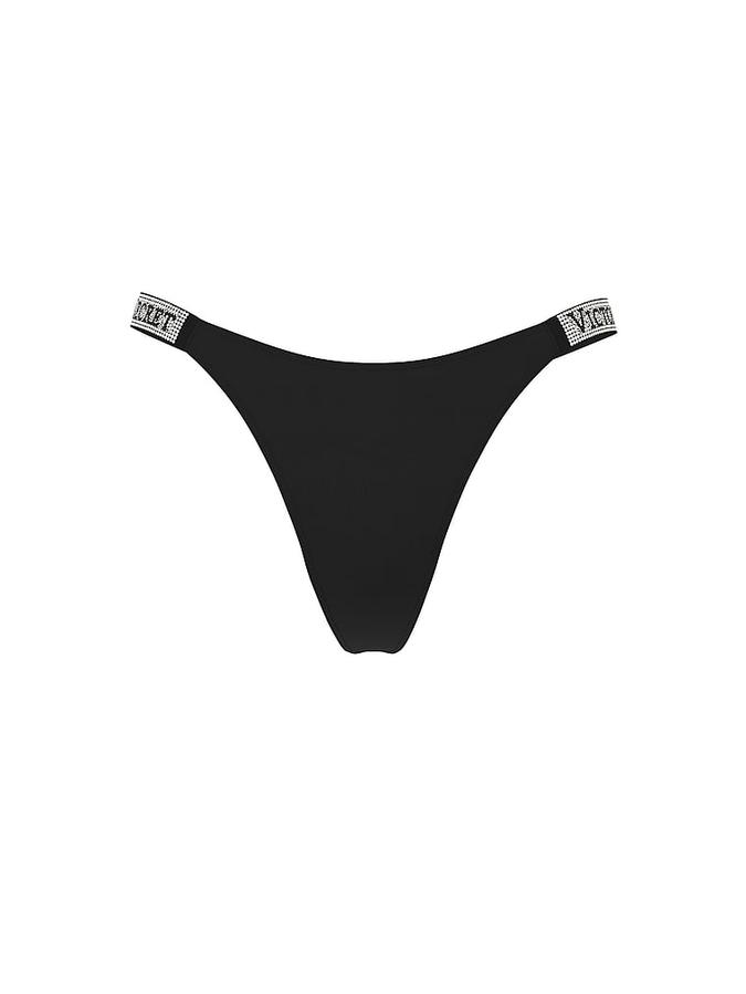 Logo Shine Strap Thong Panty image number 2