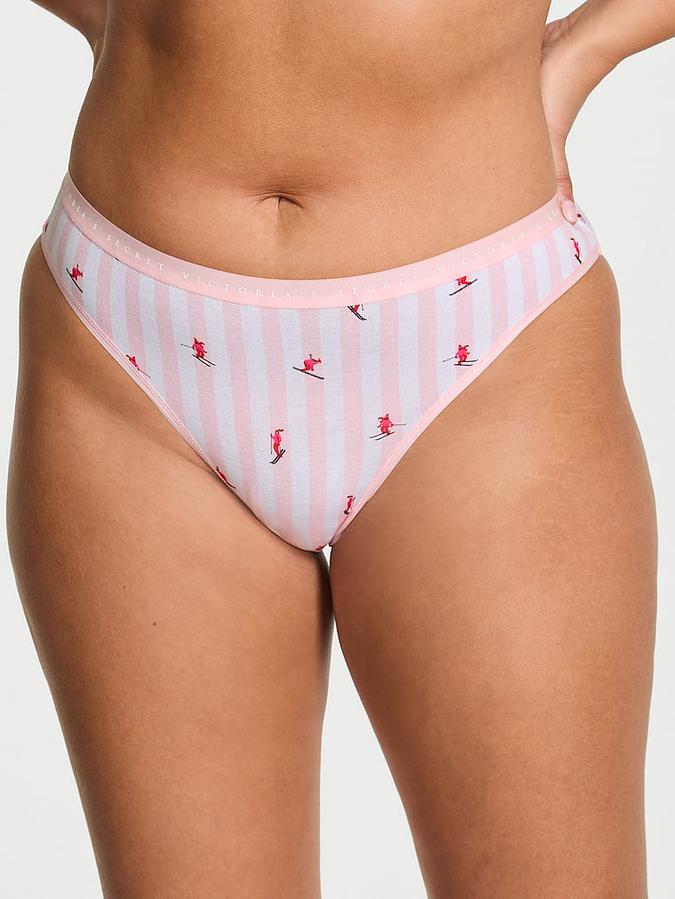 Stretch Cotton Bikini Panty