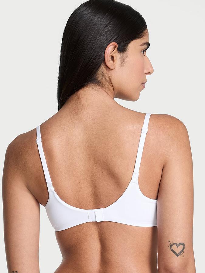 FlexFactor Lightly Lined Plunge Demi Bra image number 1