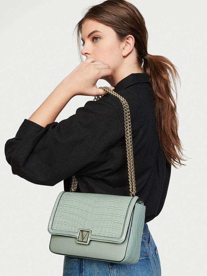 The Victoria Medium Shoulder Bag  Green image number 3