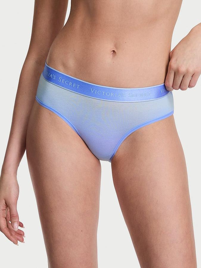 Logo Cotton Hiphugger Panty