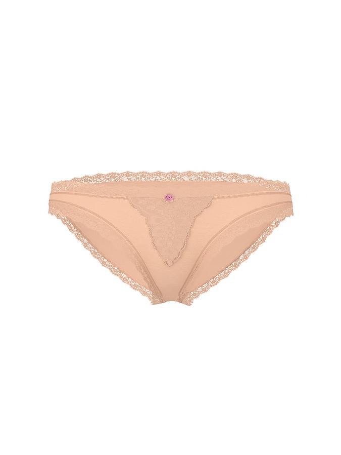 Lace-Trim Bikini Panty image number 2
