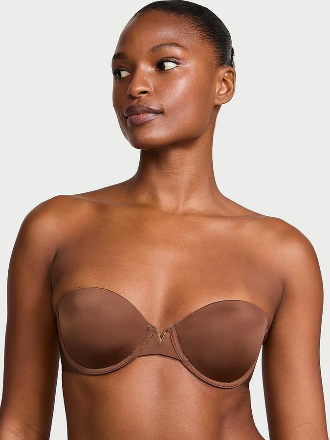 Lightly Lined Smooth Strapless Bra image number 0