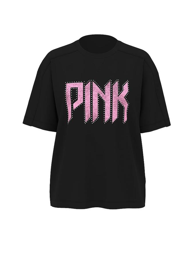 Retro Cotton Boxy Tee image number 2