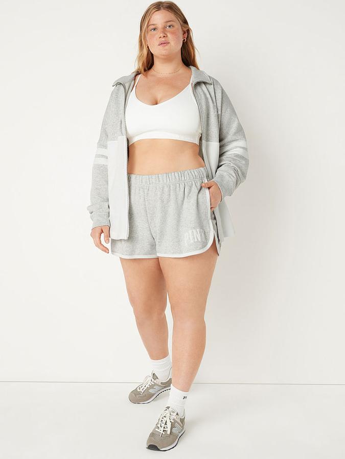 2.5" Curved Hem Sweat Shorts image number 3