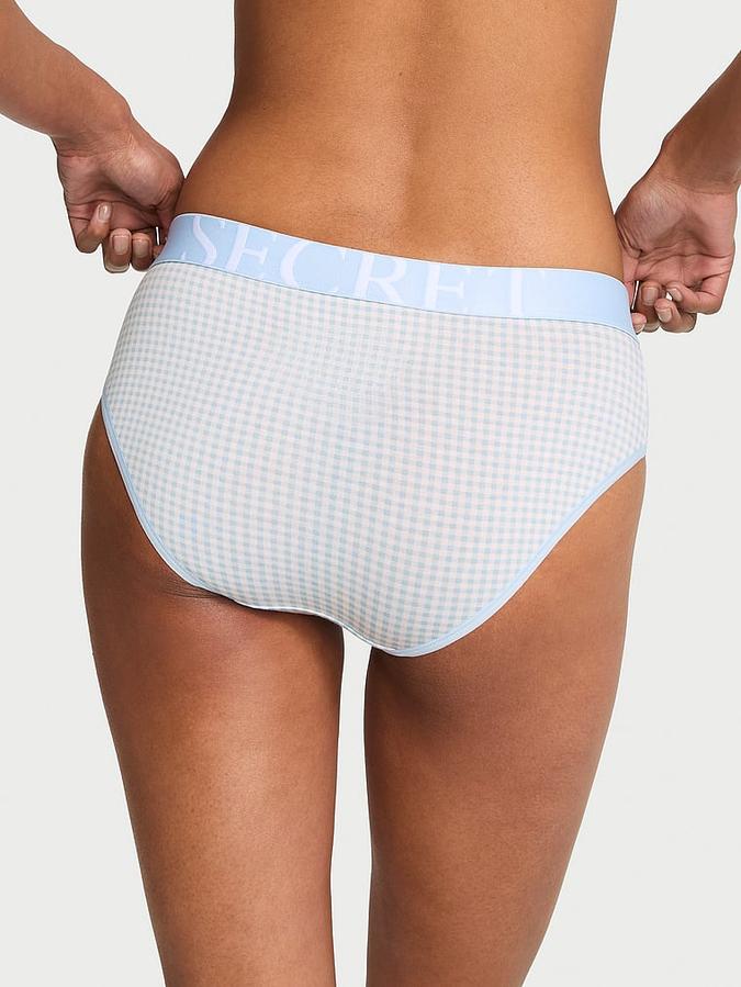 Exploded Logo Cotton Hiphugger Panty