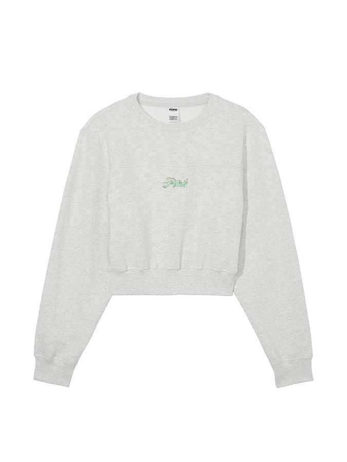 Ivy Fleece Yoke Seam Crew Sweatshirt image number 2