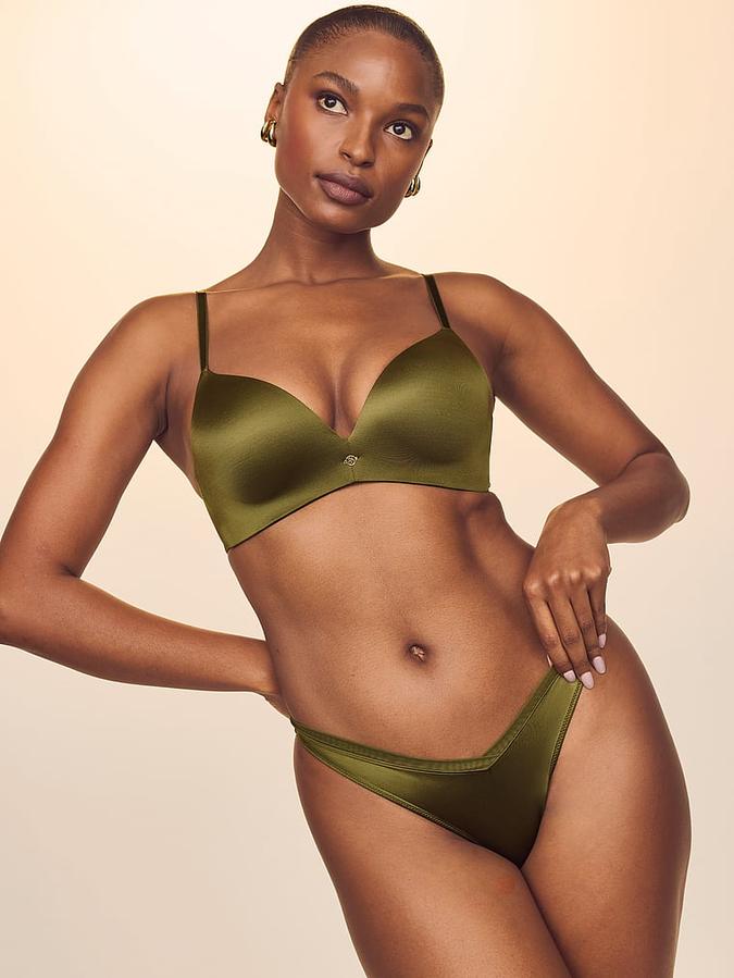 So Obsessed Smooth Wireless Push-Up Bra image number 3
