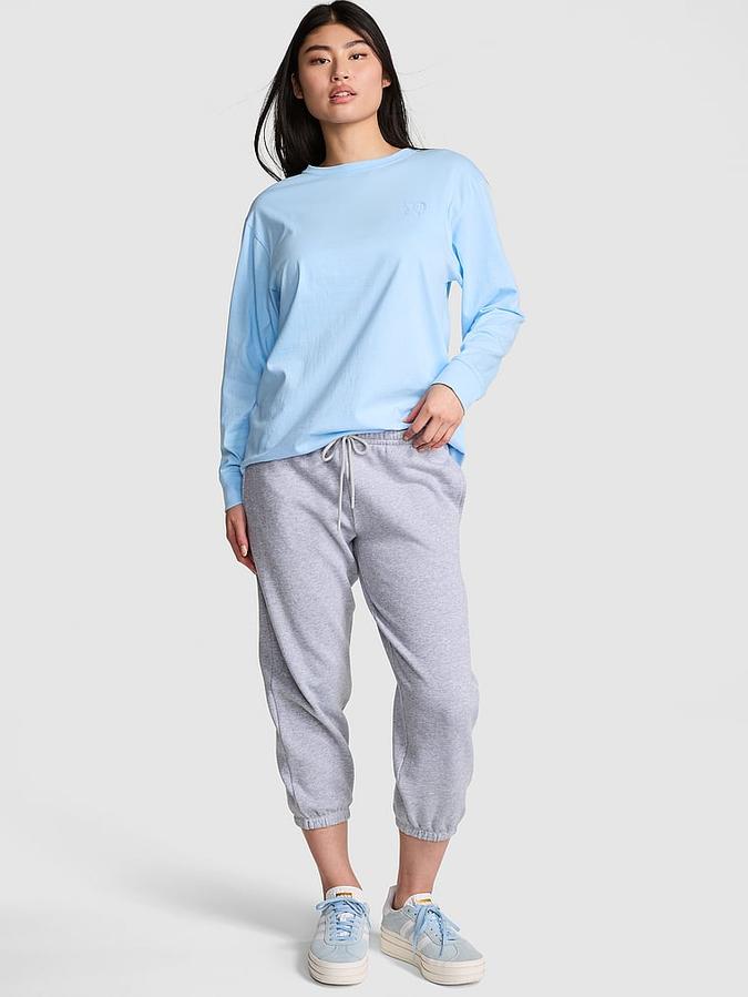 Campus Cotton Long-Sleeve Tee image number 0