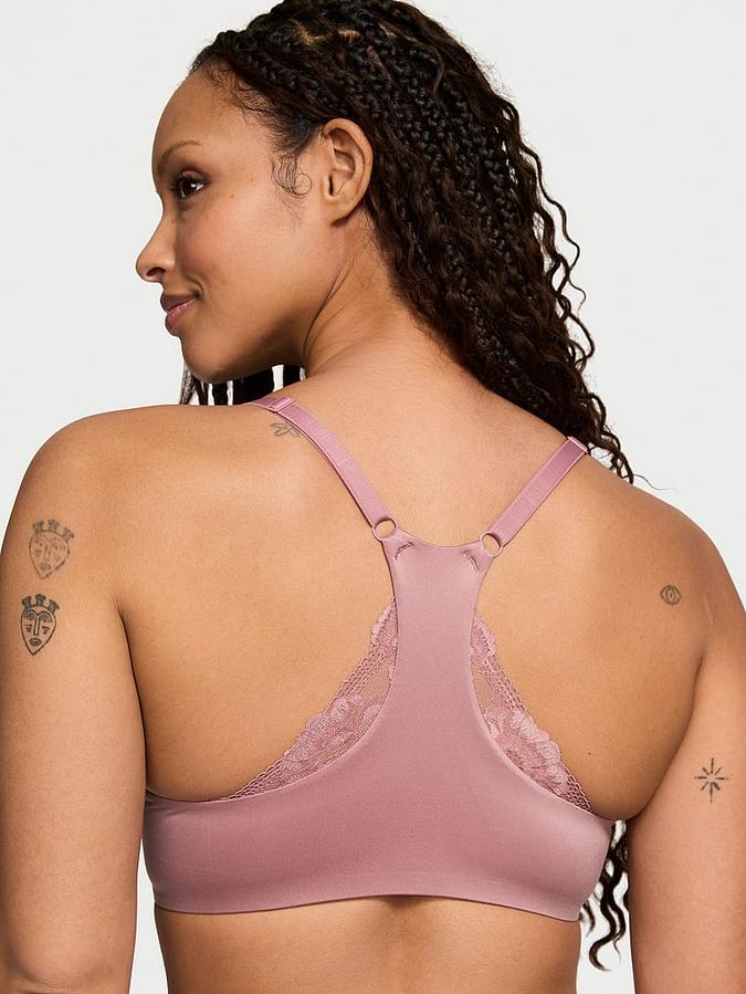 Perfect Shape Lace Racerback Push-Up Bra image number 1