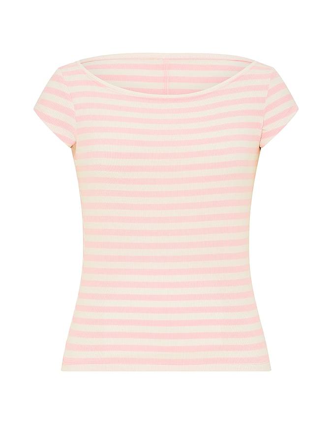 VS Iconic Rib Boatneck Tee image number 2
