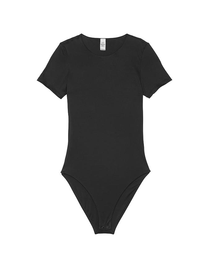 Feathersoft Essentials Short-Sleeve Bodysuit image number 2