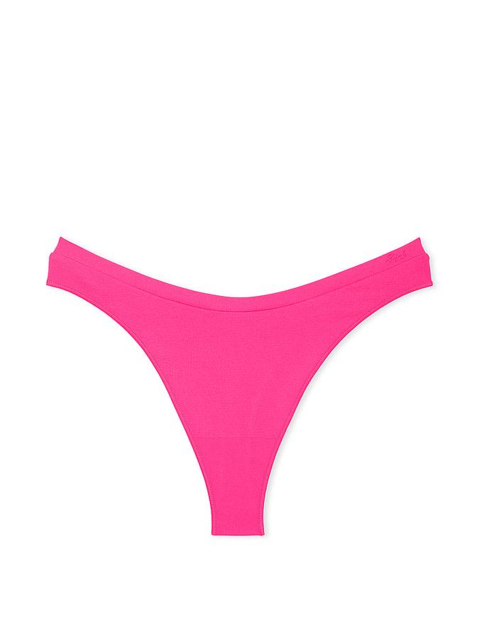 Seamless Scoop Thong Panty image number 1