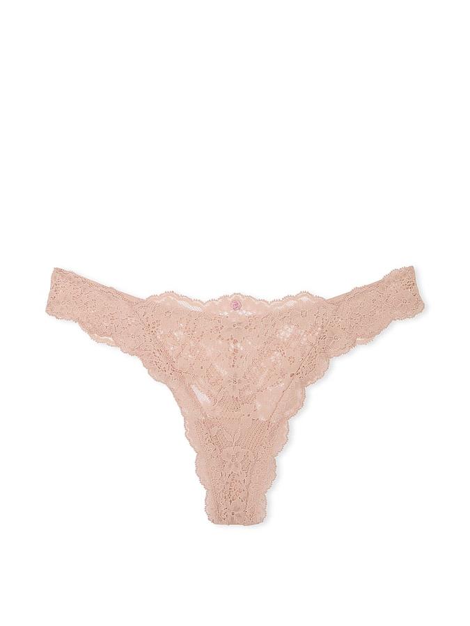 Lace Thong Panty image number 0