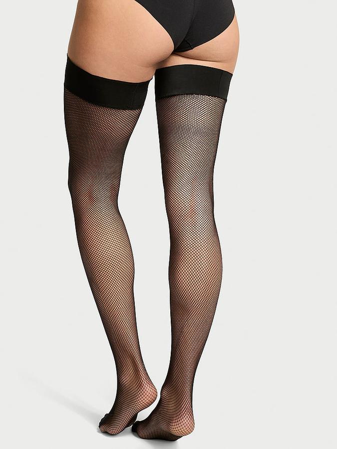 Black Fishnet Thigh Highs Fishnet Thigh Highs