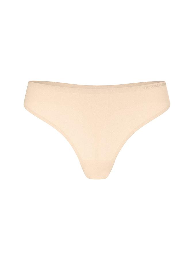Body by Victoria Flex Mid-Rise Thong Panty image number 0