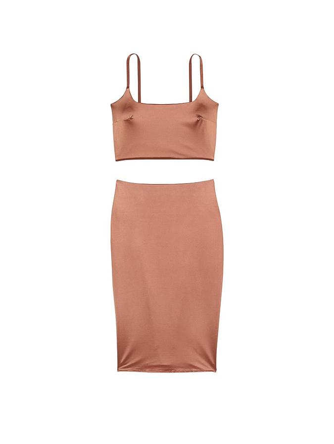 SoSleek™ Bralette & Tube Skirt Set image number 2