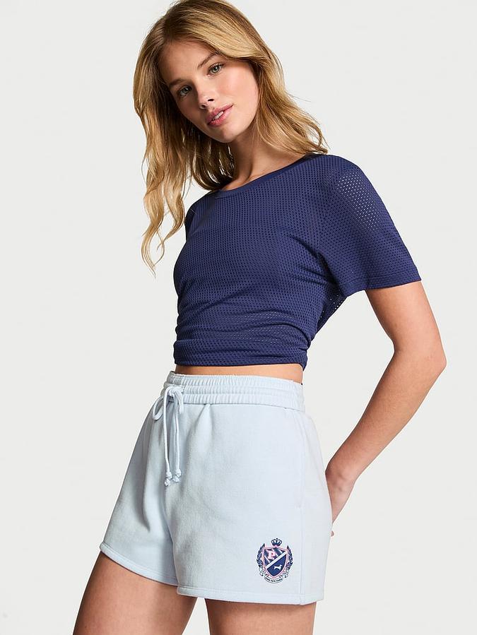 Ivy Fleece Relaxed Campus Short