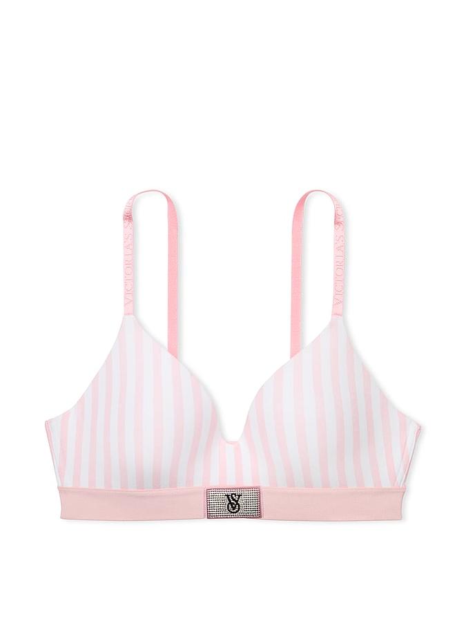 Shine Patch Lightly Lined Wireless Bra image number 2