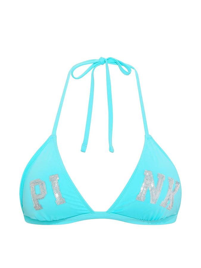 Push-Up Triangle String Bikini Top image number 2