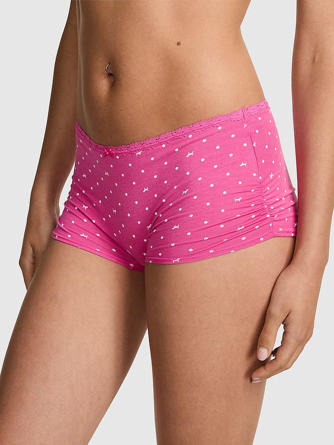 Cotton Dorm Boyshort Panty