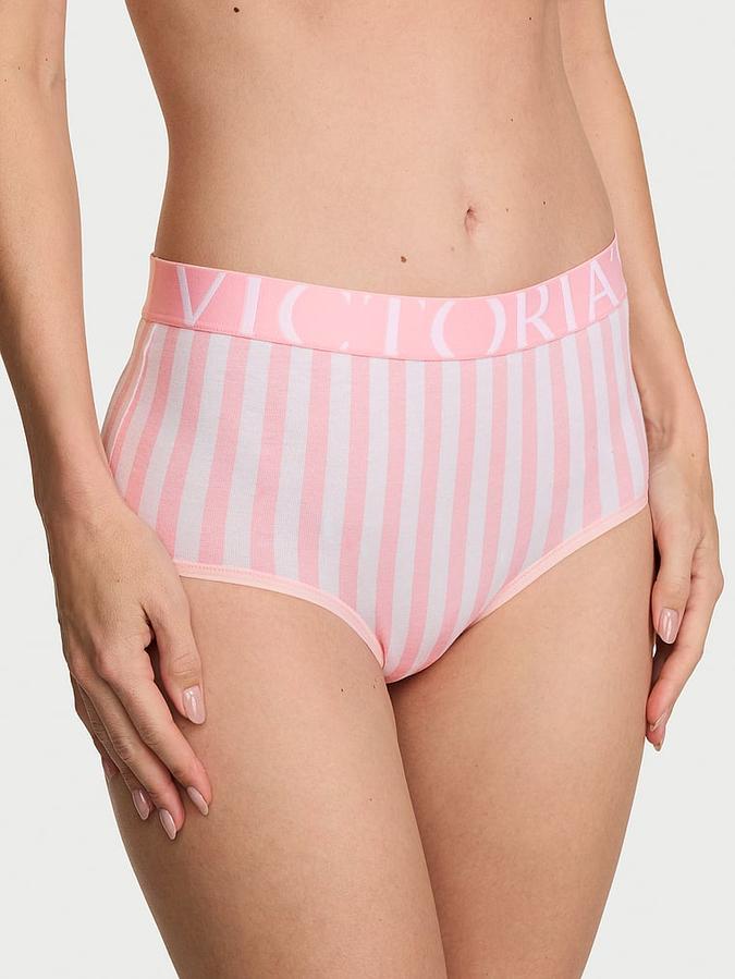 Exploded Logo Cotton Modern Brief Panty