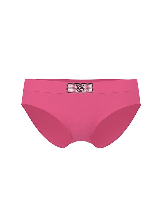 Logo Cotton Shine Patch Hiphugger Panty image number 2