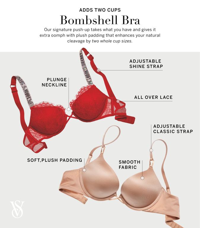 Bombshell Add-2-Cups Smooth Push-Up Bra image number 2