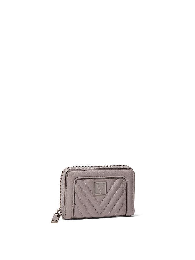 The Victoria Small Wallet French Grey image number 1