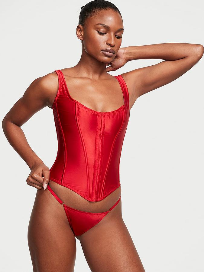 Classic Silk Corset Set image number 0