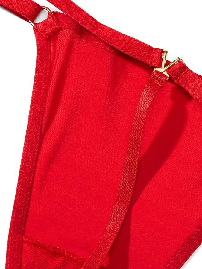 V Hardware Adjustable V-String Panty image number 2
