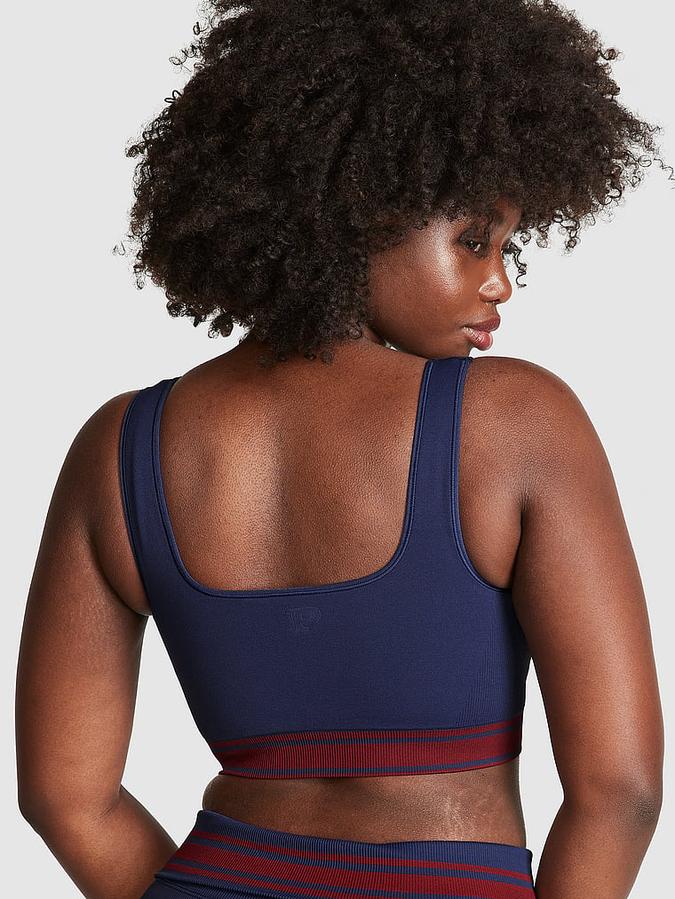 PINK Flip It Seamless Reversible Sports Bra image number 1