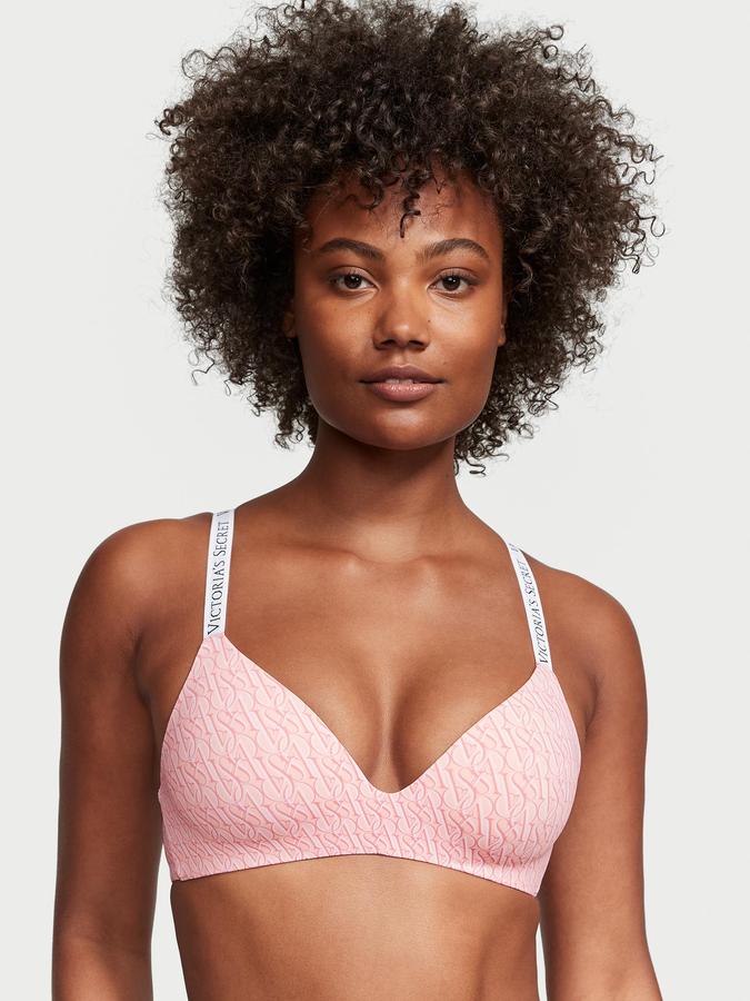 WDIRARA Women's V Neck Ribbed Bralette - Lightly Wireless Crop Top For Lounge & Daily Wear