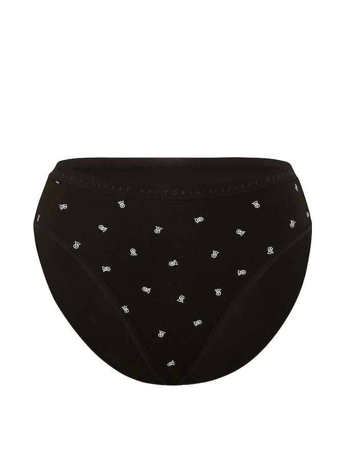 Stretch Cotton High-Leg Brief Panty image number 2