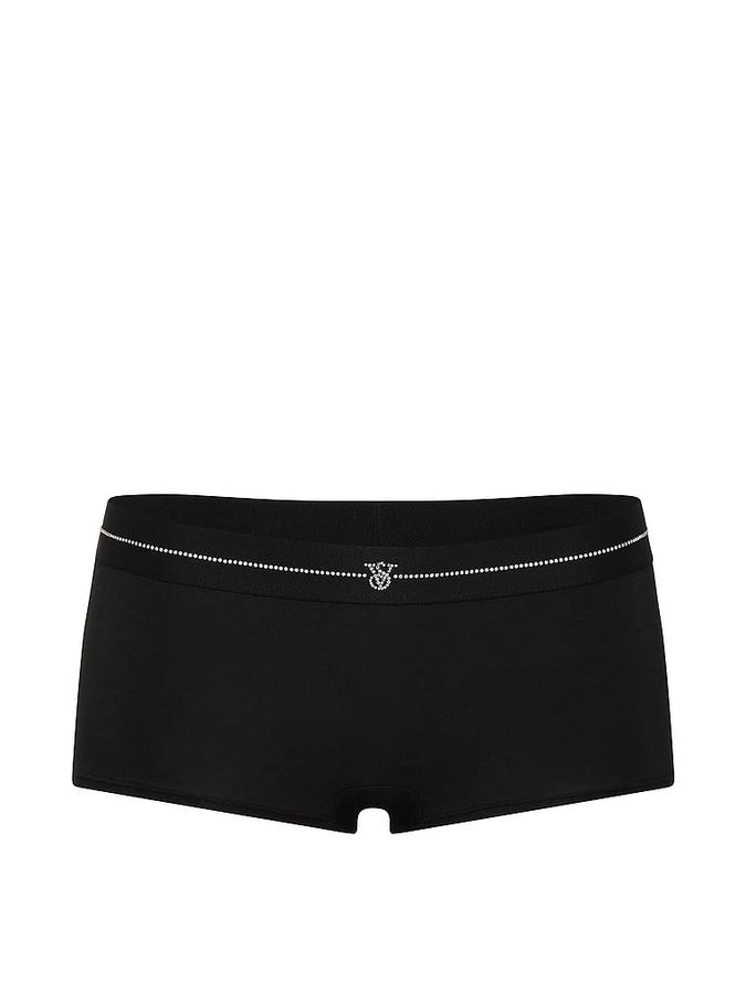 Shine Logo Cotton Boyshort Panty image number 2
