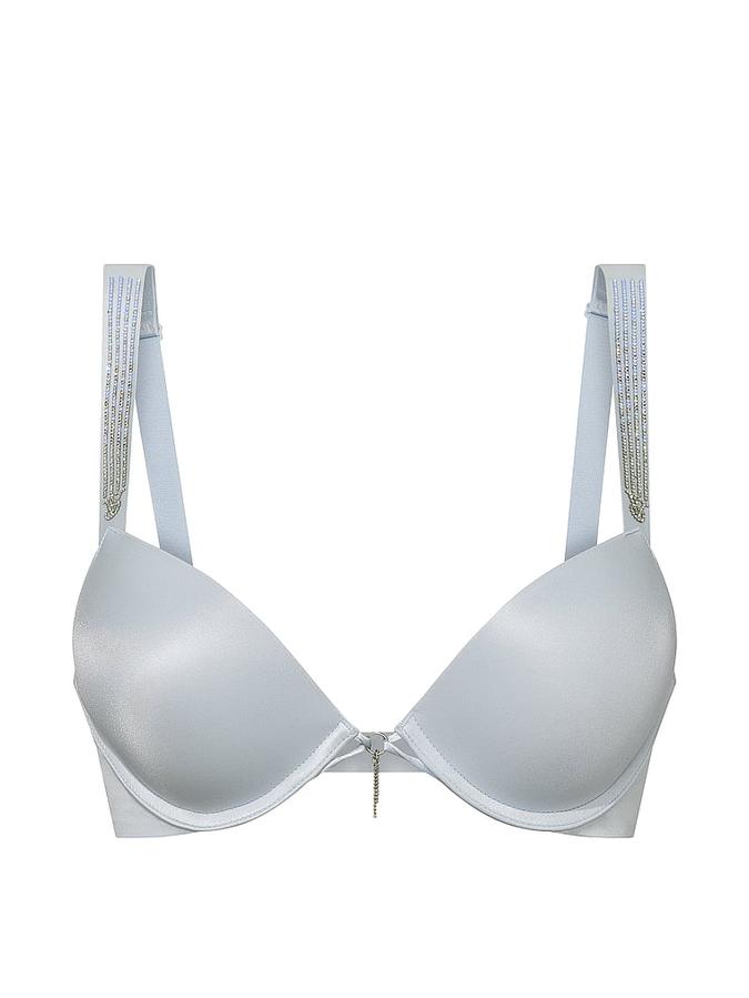 Bombshell Add-2-Cups Ombr&eacute; Stripe Shine Strap Push-Up Bra image number 2
