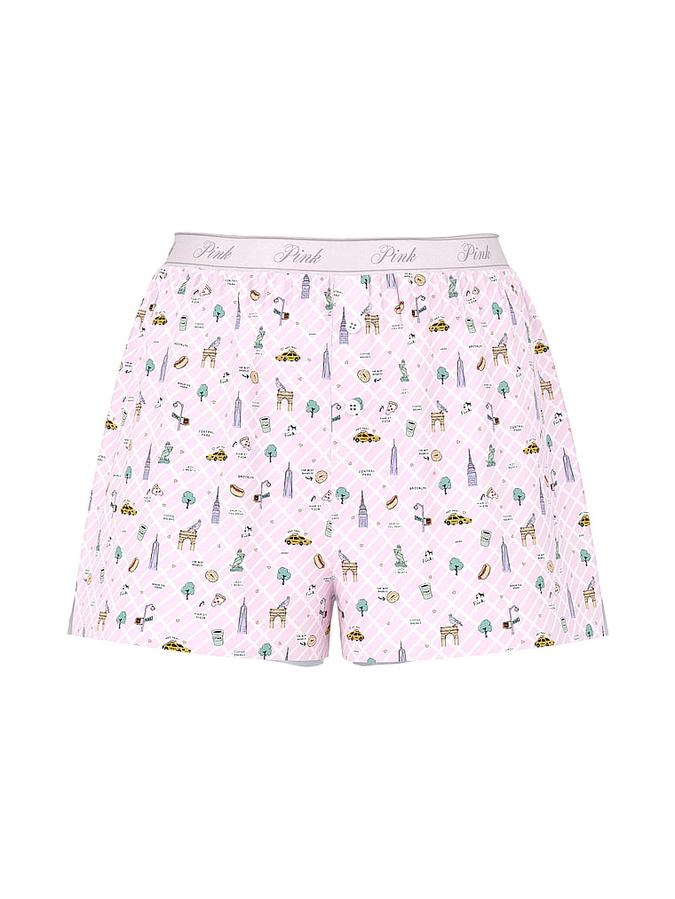 Silky Sleep Boxy Pajama Shorts image number 2