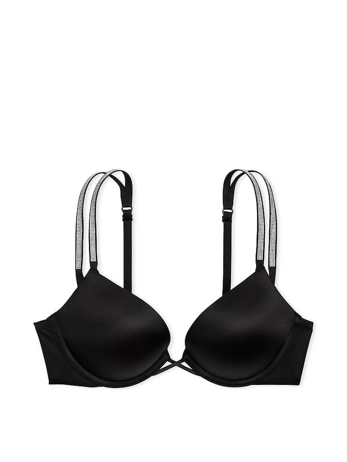 Bombshell Add-2-Cups Double Shine Strap Push-Up Bra image number 2