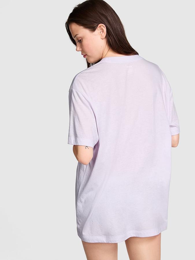 Cotton Oversized Sleepshirt image number 1