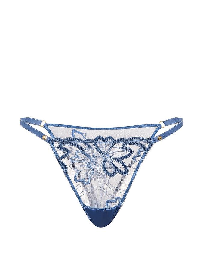 Denim Embroidery Brazilian Panty image number 2