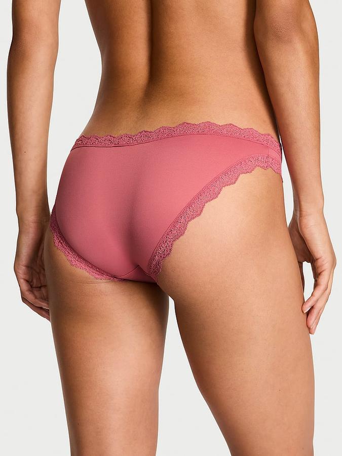 Lace-Trim Bikini Panty image number 1